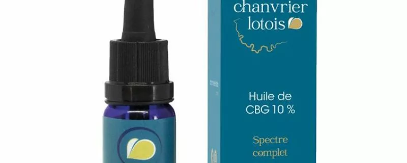 huile de CBG 10 % bio